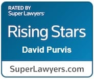 Rated By Super Lawyers | Rising Star | David Purvis | Selected In 2018 | Thomson Reuters