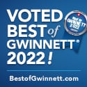 Voted Best Of Gwinnett 2022 BestOfGwinnett.com