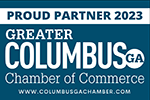 Proud Partner 2023 Greater Columbus GA Chamber Of Commerce www.columbuschamber.com